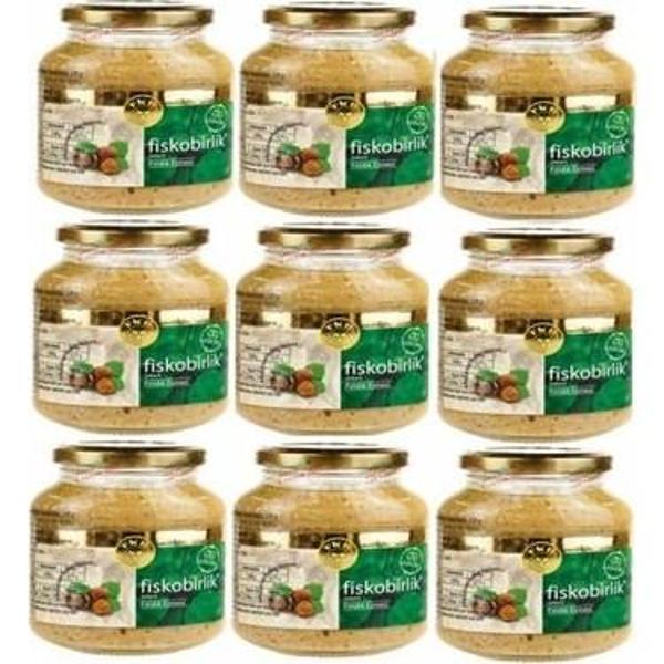 Fiskobirlik Fındık Ezmesı 9 x 300 G - Image 1