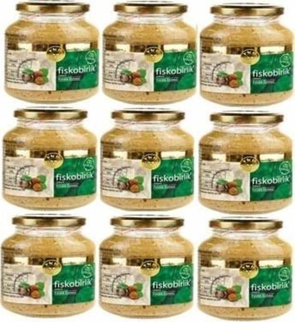 Fiskobirlik Fındık Ezmesı 9 x 300 G - Image 1