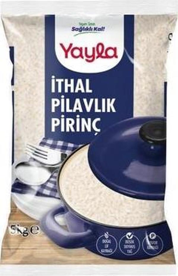 YAYLA PIRINC 5KG PILAVLIK ITHAL - Image 1