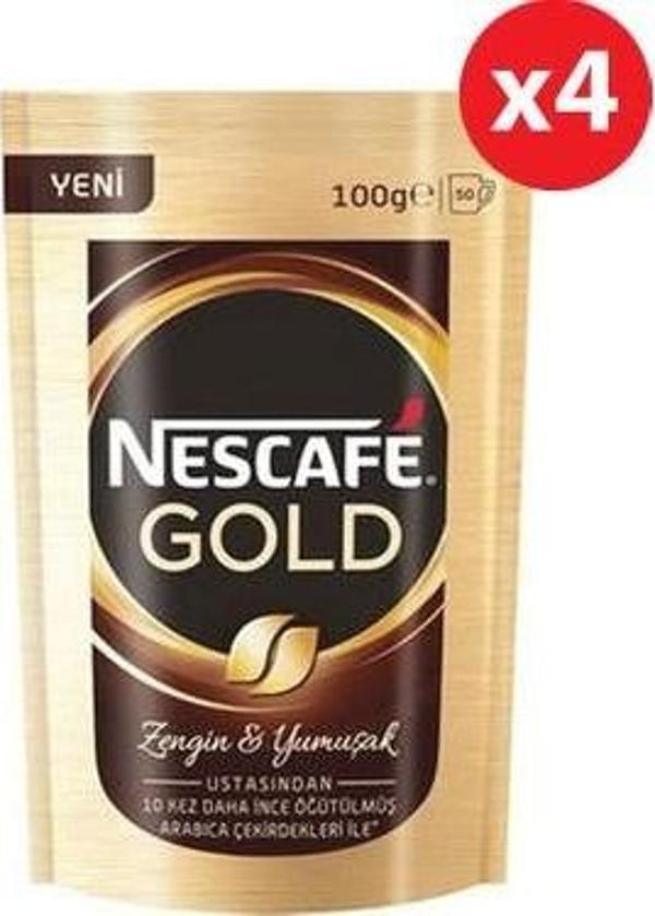 Nescafe Gold 100Gr Eko*4 Lu - Image 1