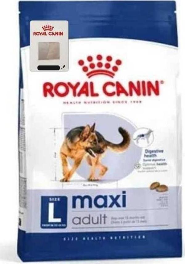 Royal Canin Maxi Büyük Irk Yetişkin Köpek Maması 15 Kg – Karekod ile Orijinal Ürün Kontrolü - Image 1