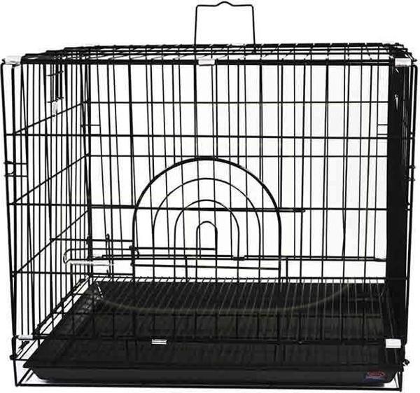 Dayang Köpek Kafesi 60x43x50 Cm Siyah  - Image 1