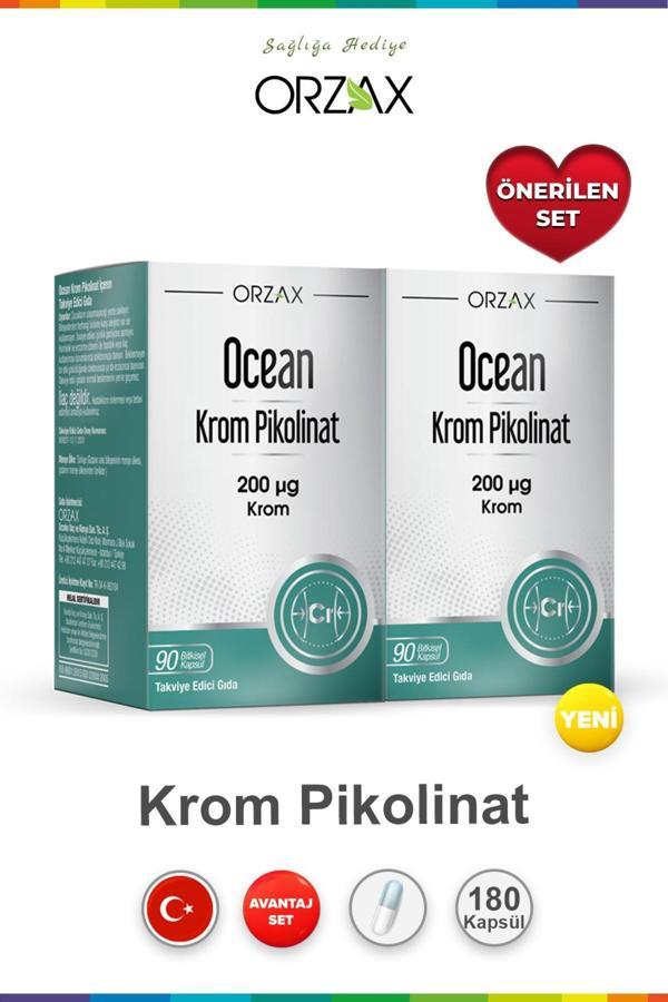 Ocean Krom Pikolinat 200 Mcg 90 Kapsül 2 Adet - Image 1