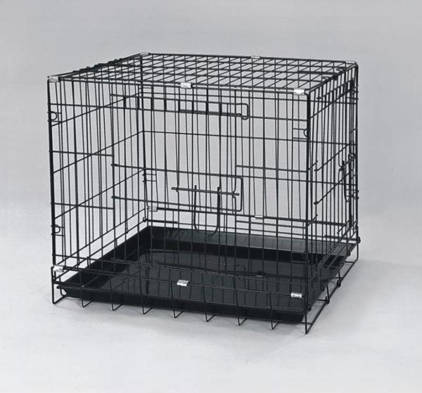DAYANG KÖPEK KAFESİ SİYAH 61x44x50 Katlanabilir - Image 1