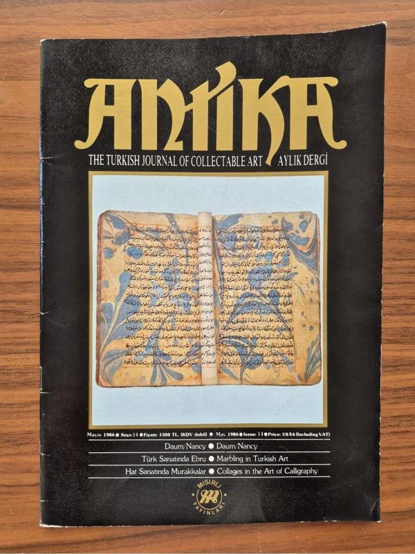 Edi Antik 1986 Antika Dergisi 65 Sayfa Nadir. Orijinal Dönemine Ait Artık Yayında Olmayan Antika - Image 1