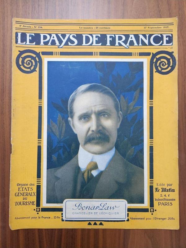 Edi Antik Le Pays De France 1917 Tarih Dergisi. Toplam 16 Sayfa Bol Savaş Resimli - Image 1