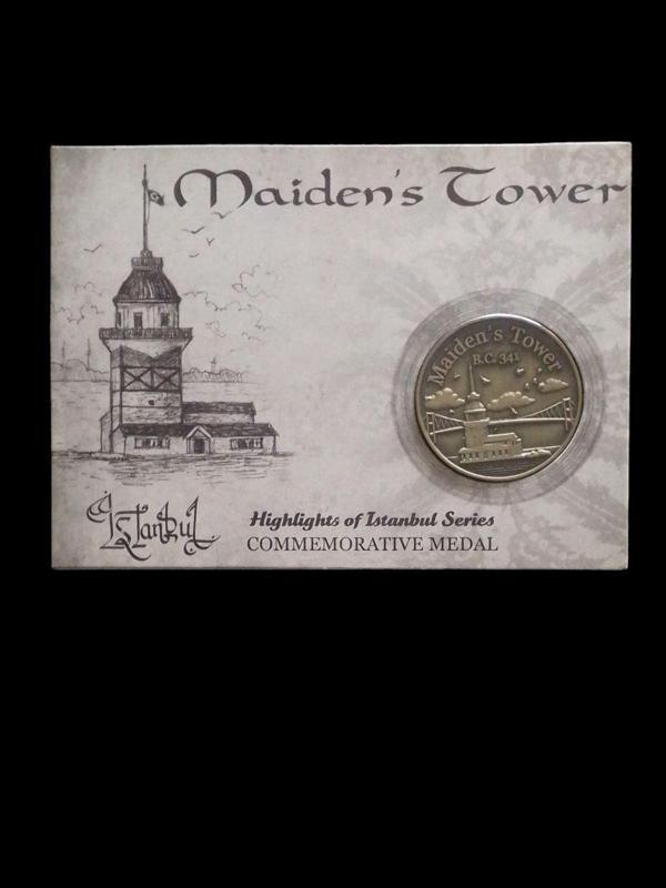 Edi Antik 2012 Kız Kulesi Özel Folder'Nda Madalya. - Image 1