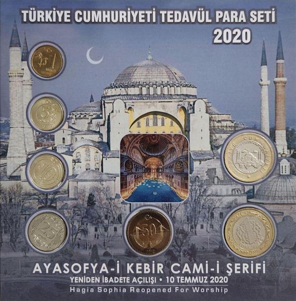 Edi Antik 2020 Ayasofya Camii Özel Kitinde. Koleksiyonluk Özel Kapaklı Kit İçinde Nadir Basım - Image 1