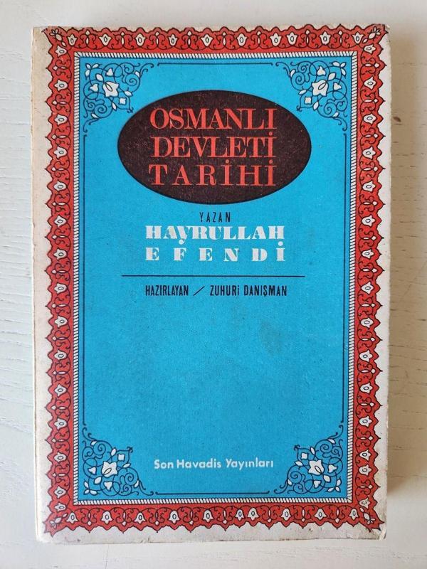 Edi Antik Osmanlı Devlet Tarihi Hayrullah Efendi. 1971 Basım Temiz Durumda - Image 1