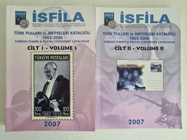 Edi Antik Isfila Osmanlı Cumhuriyet Pul Kataloğu, 2007 Isfila Pul Kataloğu Sıfır Kullanılmamış - Image 1