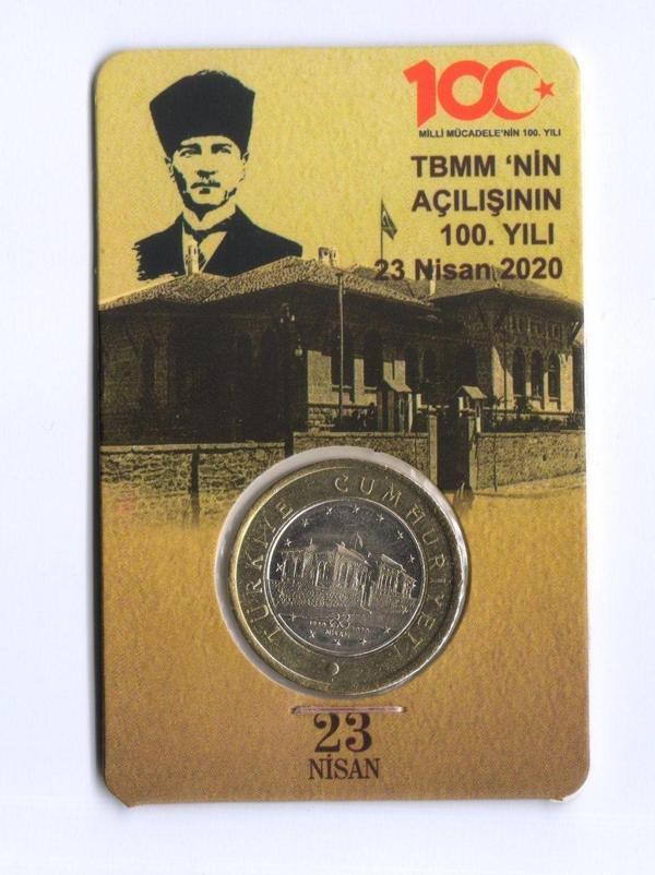 Edi Antik Meclis Hatıra Para 1 Tl Kitin Içinde Görseldeki Ürün Gönderilecek / 47 - Image 1
