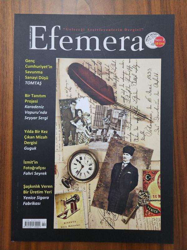Edi Antik 80 Sayfa Efemera Koleksiyon Dergisi. 2. Sayı Temiz - Image 1