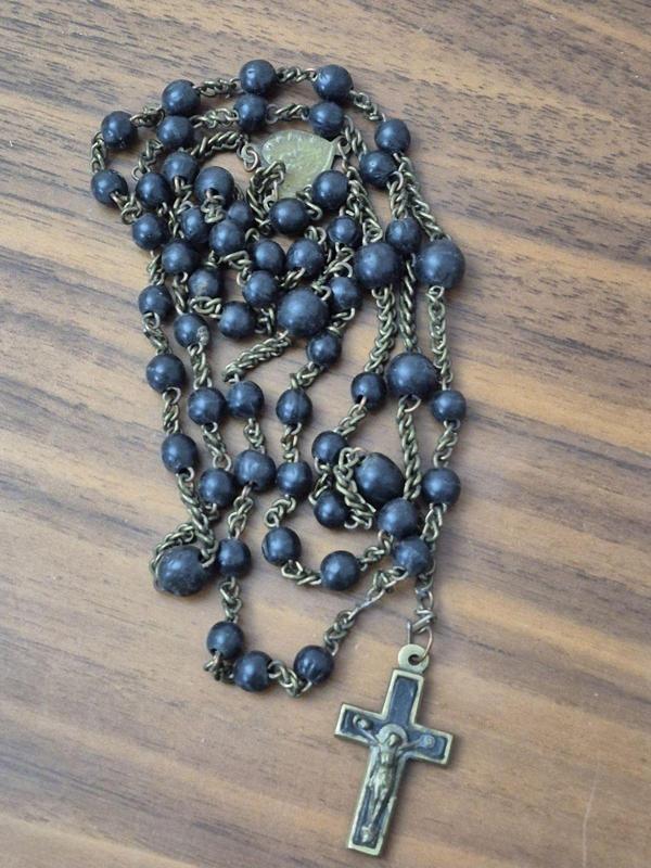 Edi Antik 60Cm Papaz Tesbihi Orijinal Dönem. Nadir Kilise - Image 1