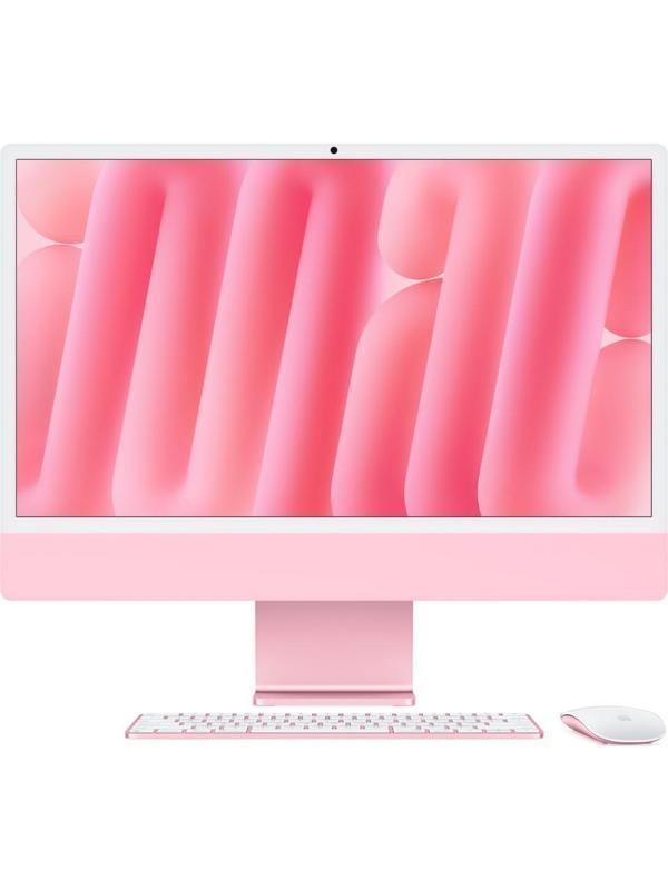 iMac M4 Pembe MWUG3TU/A 16 GB 256 GB SSD 24" 4.5K All in One PC (Apple Türkiye Garantili) - Image 1