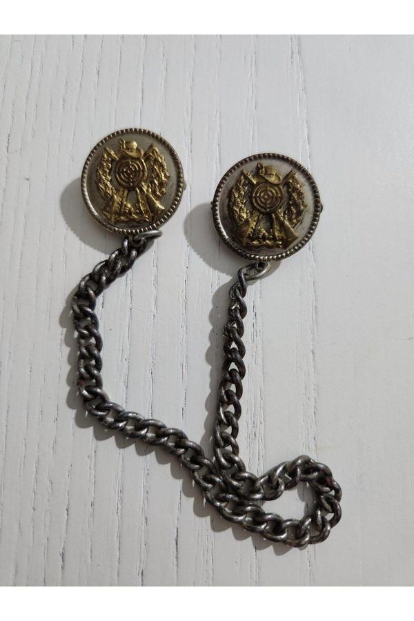 Edi Antik 22Cm Atıcılık Görselli Yaka Askısı. Orijinal - Image 1