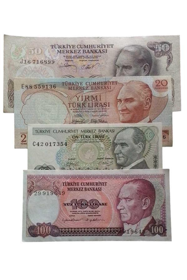 Yedi Otuz 6. 7. Emisyon Koleksiyon Kağıt Para Koleksiyon Başlangıç Setleri Antika Para Eski Para - Image 1