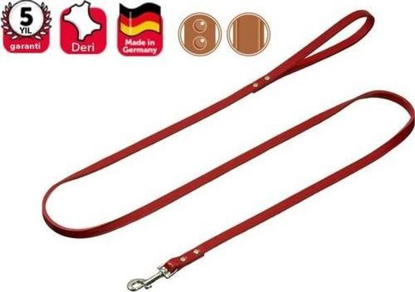Karlie Deri Uzatma Tasma 100CM/12MM Kırmızı  - Image 1
