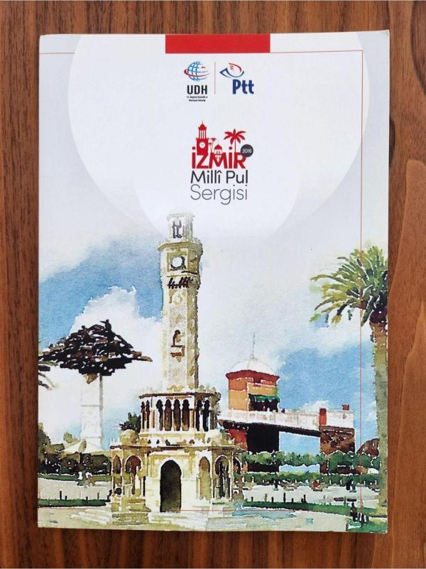 Edi Antik 2016 İzmir Milli Pul Sergisi Zarfları. Orijinal Karton - Image 1