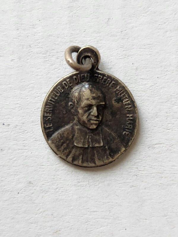 Edi Antik Bronz Dini Madalyon Nadir Hristiyan. Komple Bronz Eski Dönem Antika Dini - Image 1