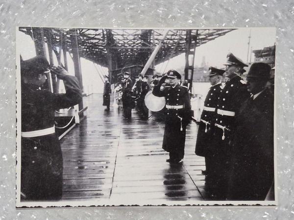 Edi Antik Alman Denizaltı Resmi 2.Dünya Savaşı. 10X15Cm. U458 Resim 2 - Image 1