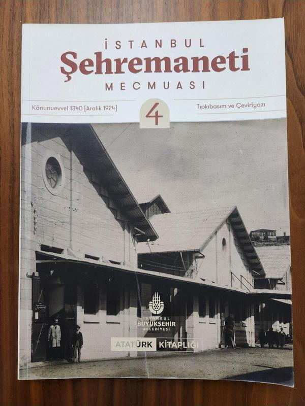 Edi Antik İstanbul Șehremaneti Dergisi 50 Sayfa. Hem Türkçe Hem Osmanlıca Tipki Basim Dergi 4.Sayı. - Image 1