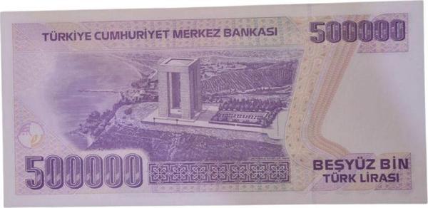 Koleksiyon 7.Emisyon 500 Bin Lira Çil - Image 1