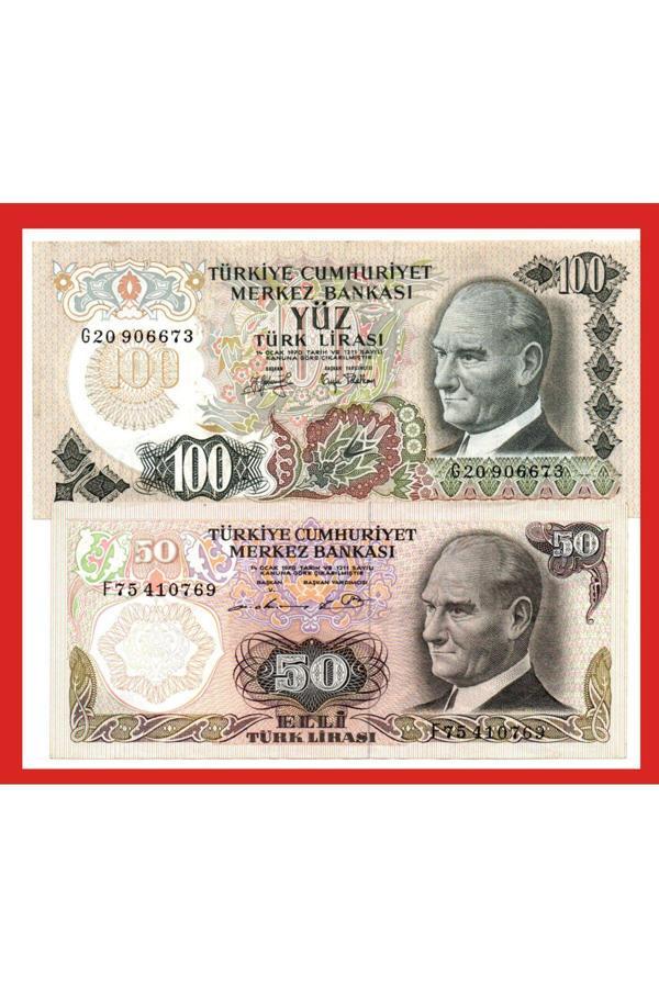 Kovak & Kailyn Türkiye Cumhuriyeti 6. Emisyon (1972-1987) 50/100 Lira Takım - Image 1