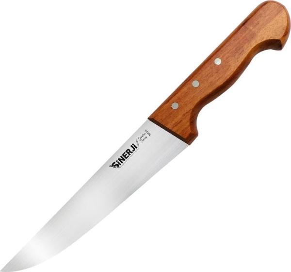 Wooden Gül Saplı Kasap Bıçağı 25,5 Cm - Image 1