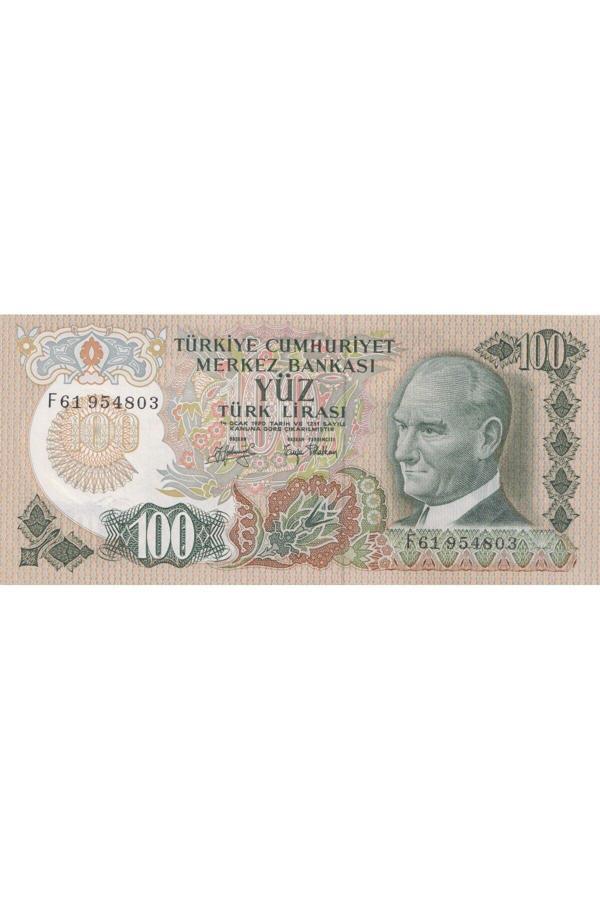 Edi Antik 6.Emisyon 100 Türk Lirası Çil - Image 1