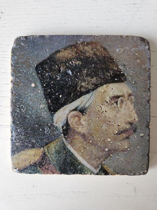 Edi Antik Sultan Vahdettin Seramik 10X10Cm Boyut - Image 1