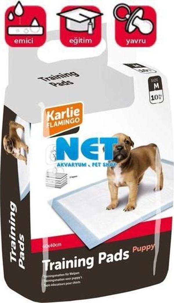 Karlie Yavru Köpek Çiş Pedi M 60X40 Cm 10Lu  - Image 1