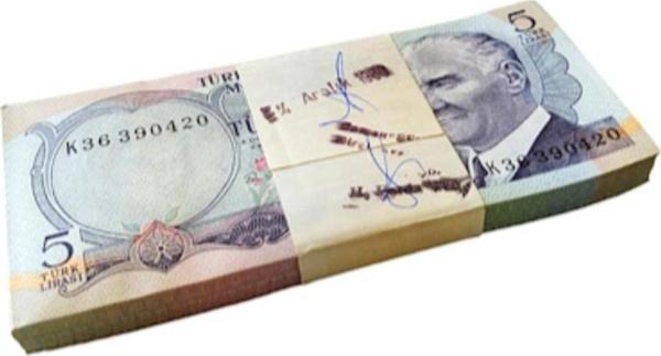 Koleksiyon 6. Ems 1 Adet Karışık Seri 5 Lira Çil - Image 1