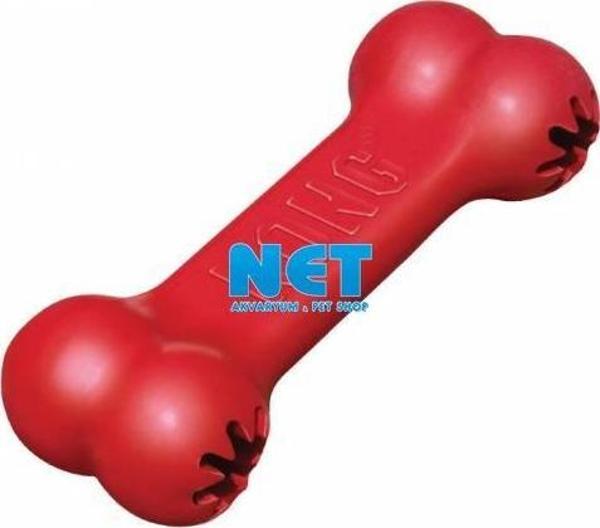 Kong Köpek Kırmızı Kauçuk Oyuncak Kemik M 18cm  - Image 1
