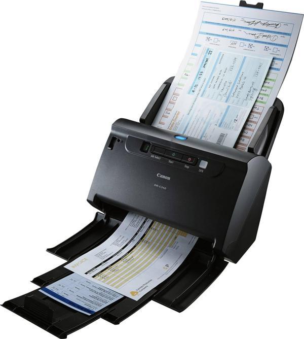 Canon A4 Dublex Doküman Tarayıcı Dakikada 45 Sayfa Tarama Hızı DR-C240 - Image 1