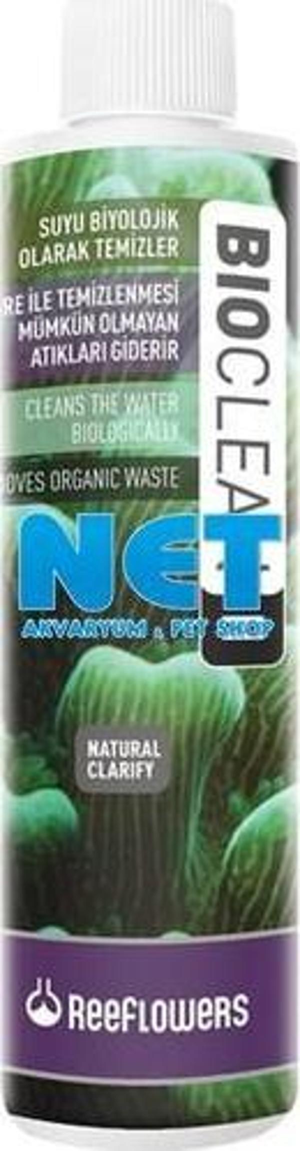 Reeflowers BioClean II 250 ml.  Su Temizleyici Tatlı ve Tuzlu akvaryumları için Suyu Biyolojik Olarak Temizle - Image 1