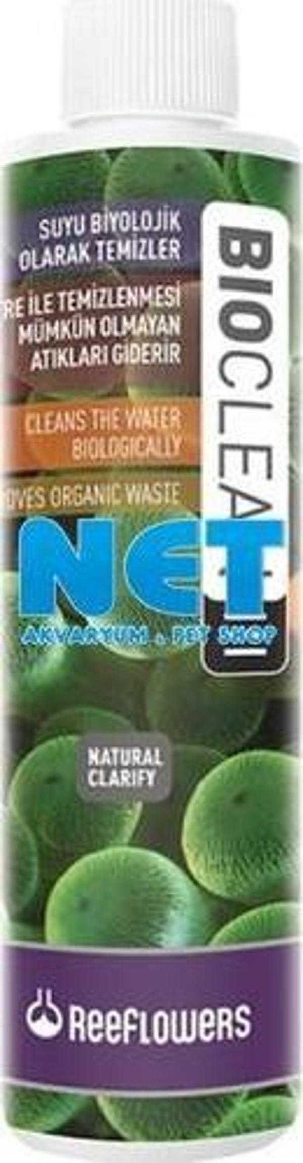 Reeflowers BioClean III 250 ml.  Su Temizleyici Tatlı ve Tuzlu akvaryumları için Suyu Biyolojik Olarak Temizler - Image 1