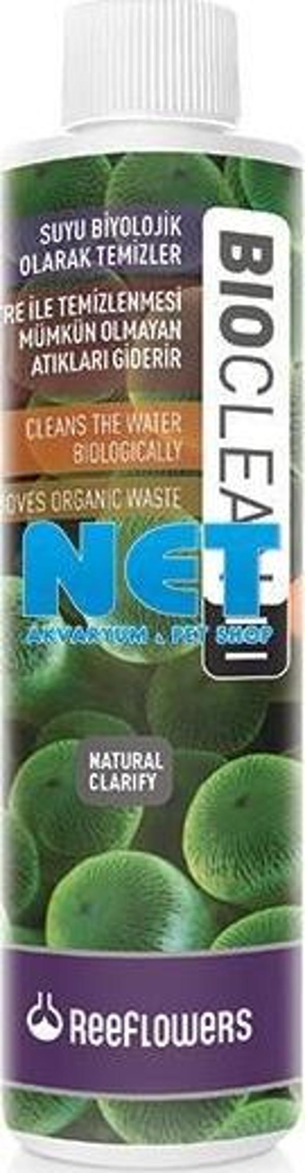 Reeflowers BioClean III 85 ml.  Su Temizleyici Tatlı ve Tuzlu akvaryumları için Suyu Biyolojik Olarak Temizler - Image 1