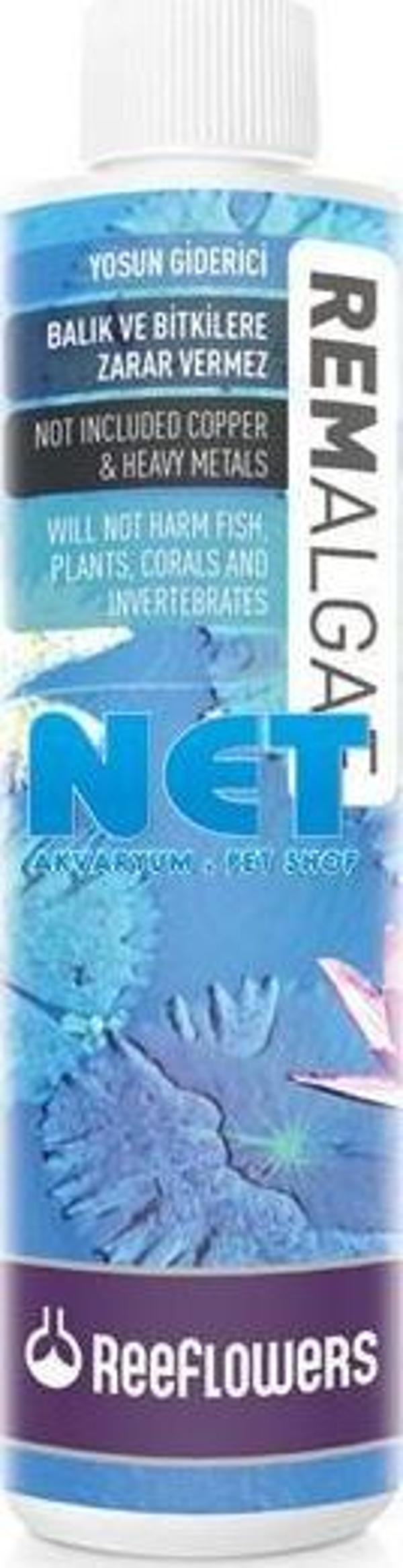 Reeflowers RemAlgae 500 ml.  Yosun Giderici Tatlı Tuzlu ve Bitkili Akvaryumlar için - Image 1