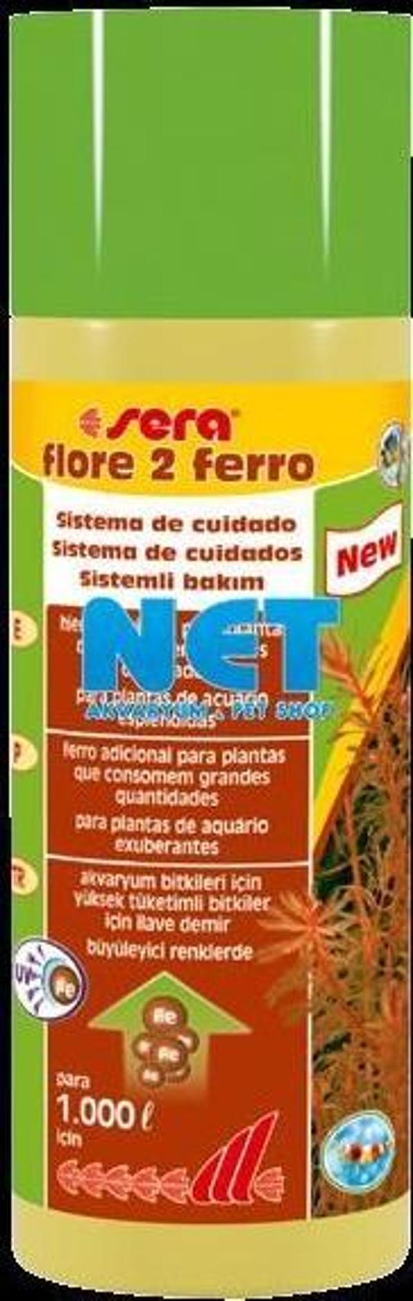 Sera Flore 2 Ferro 250 ml Demir  - Image 1