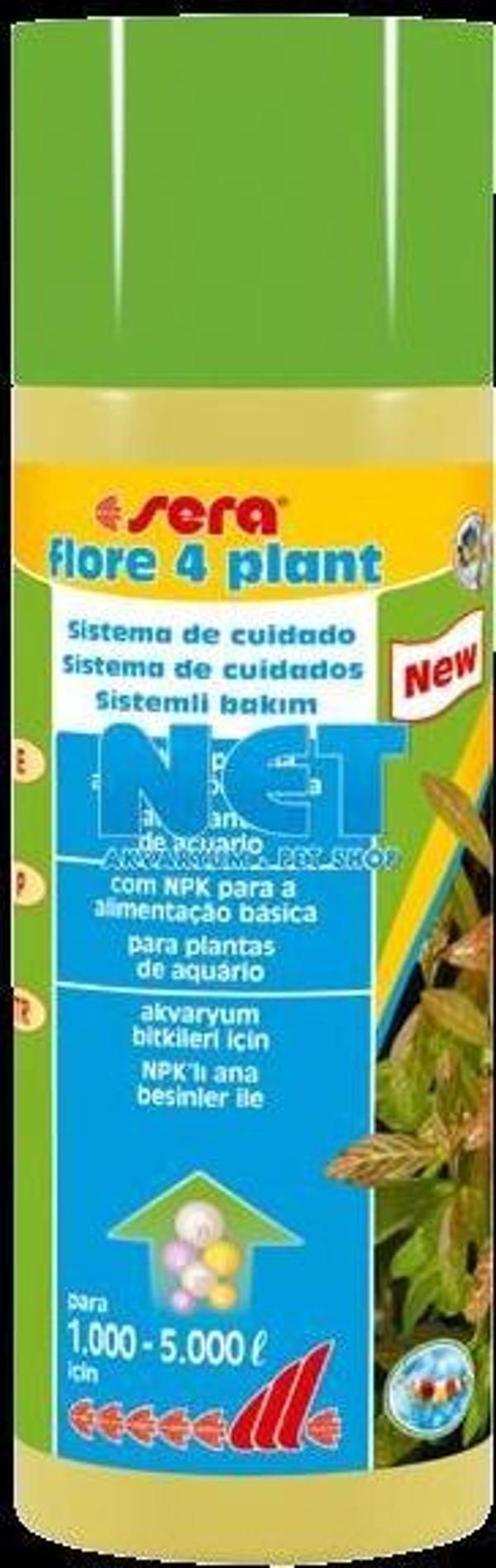 Sera Flore 4 Plant 250 ml  - Image 1