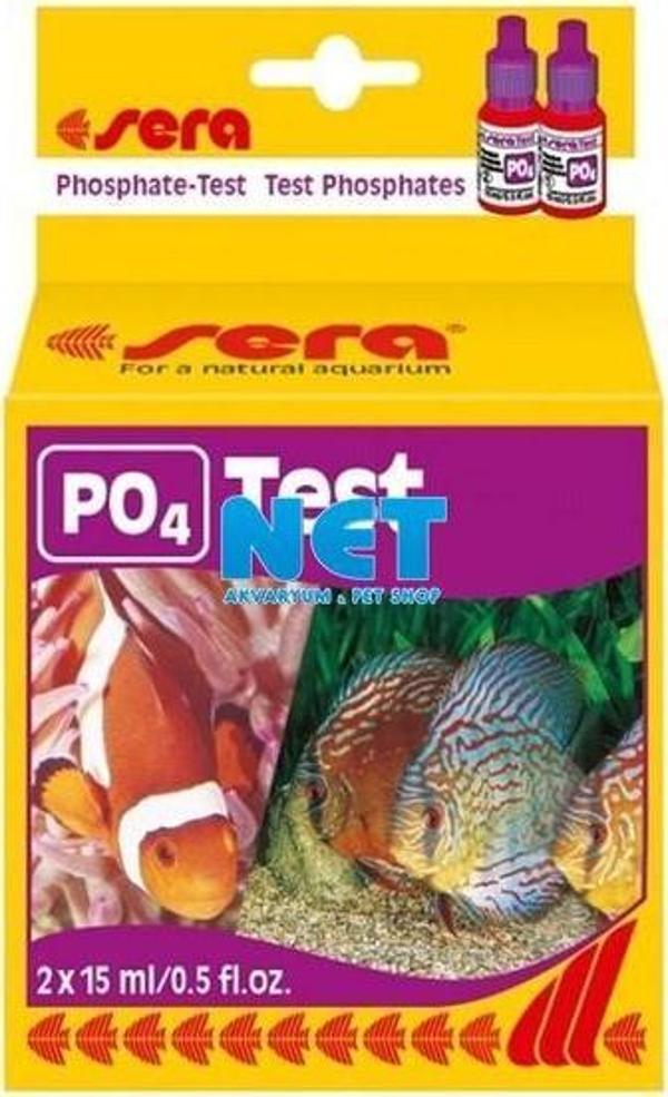 Sera PO4 Fosfat 60 Adet Test 2x15 ml.   - Image 1