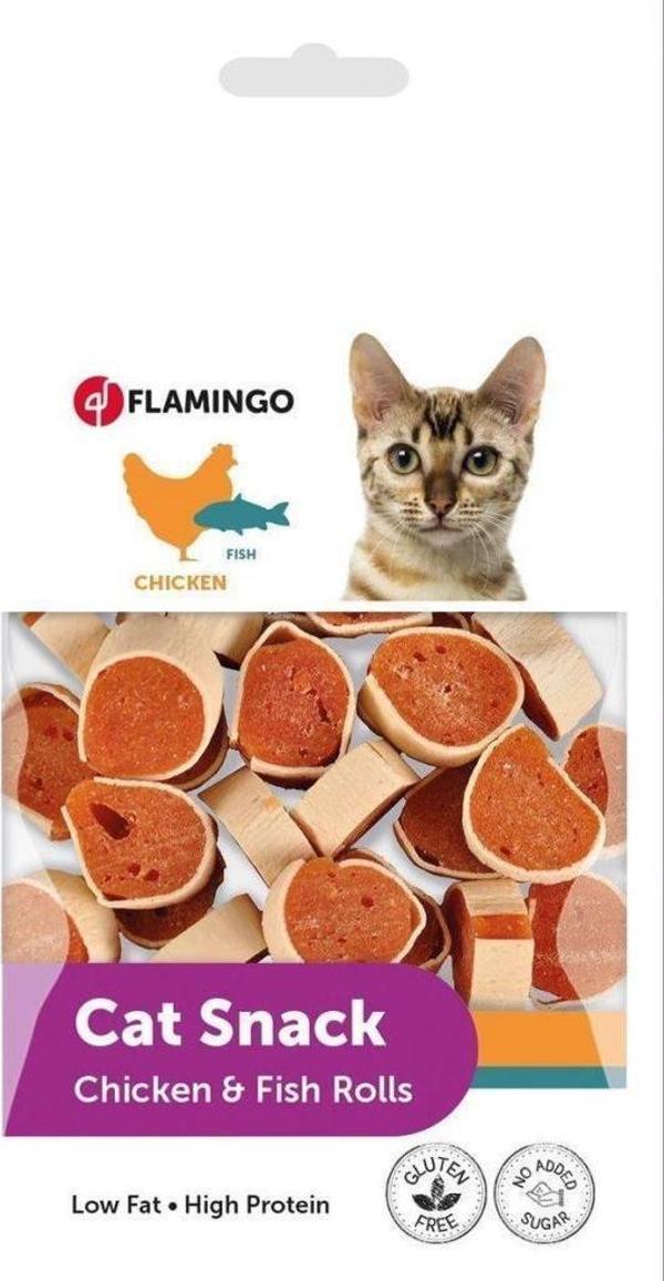Flamingo Cat Snack Tavuklu 50g Kedi Ödülü  - Image 1