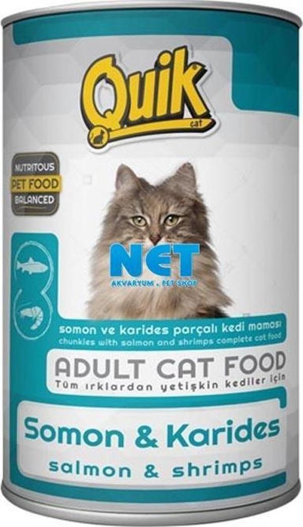 Quik Kedi 415 gr Somon-Karides Konserve  - Image 1