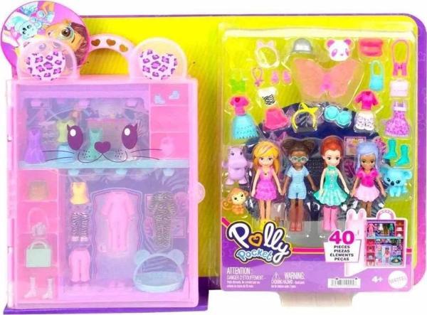 Mattel Polly Pocket Stylin' Safari Moda Seti HKW11 - Image 1