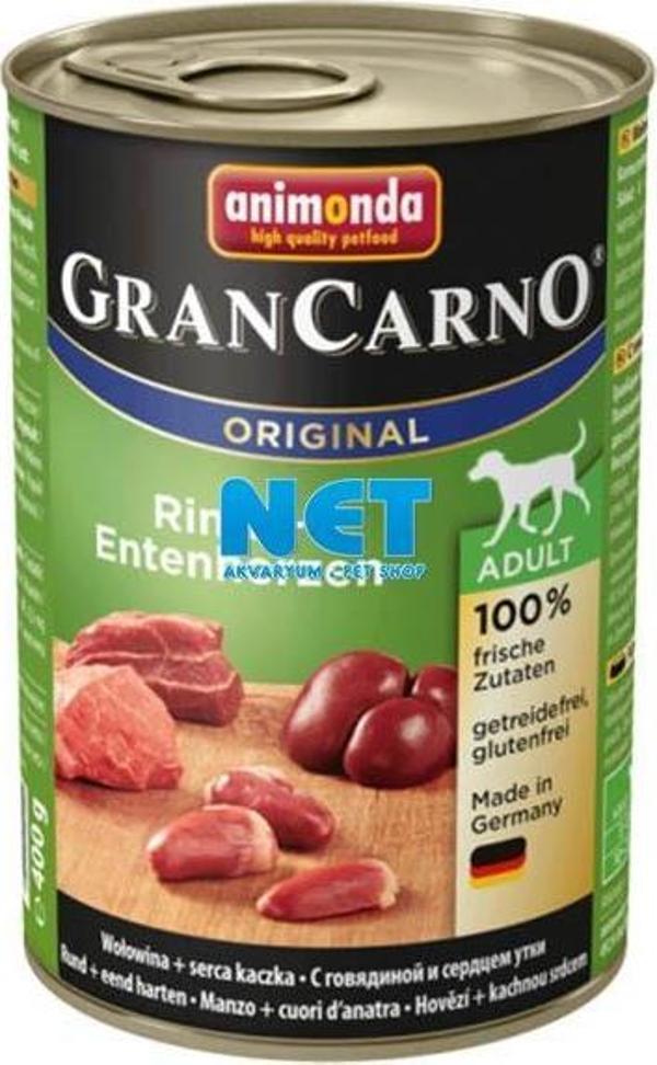 Animonda GranCarno 400 g Sığır ve Ördek Etli Köpek Konserve Maması  - Image 1