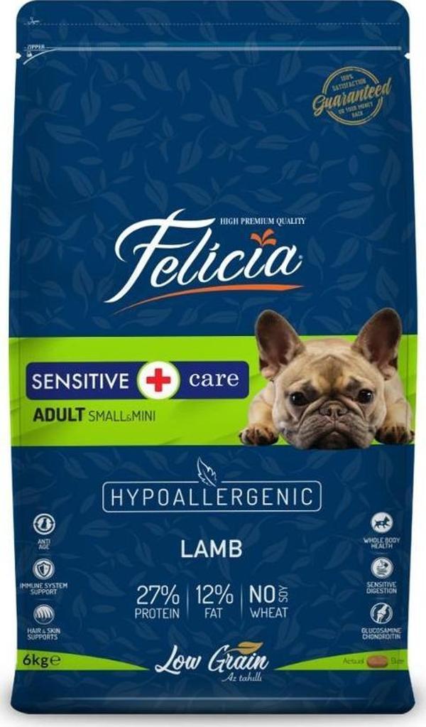 Felicia 6 Kg Yetişkin Kuzulu Small/Mini Köpek Mama  - Image 1