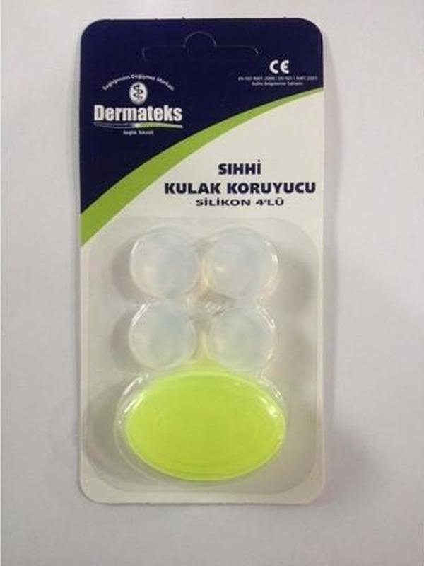 Dermateks Silikon 4'lü Kulak Tıkacı - Image 1