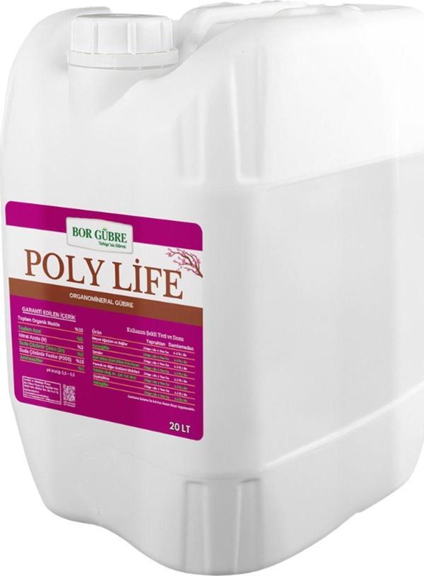 Bor Gübre Polylife 20Lt Fosfor İçerikli Organik Sıvı Gübre - Image 1