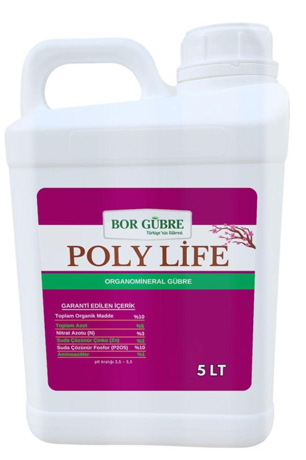 Bor Gübre Polylife 5Lt Fosfor İçerik Sıvı - Image 1