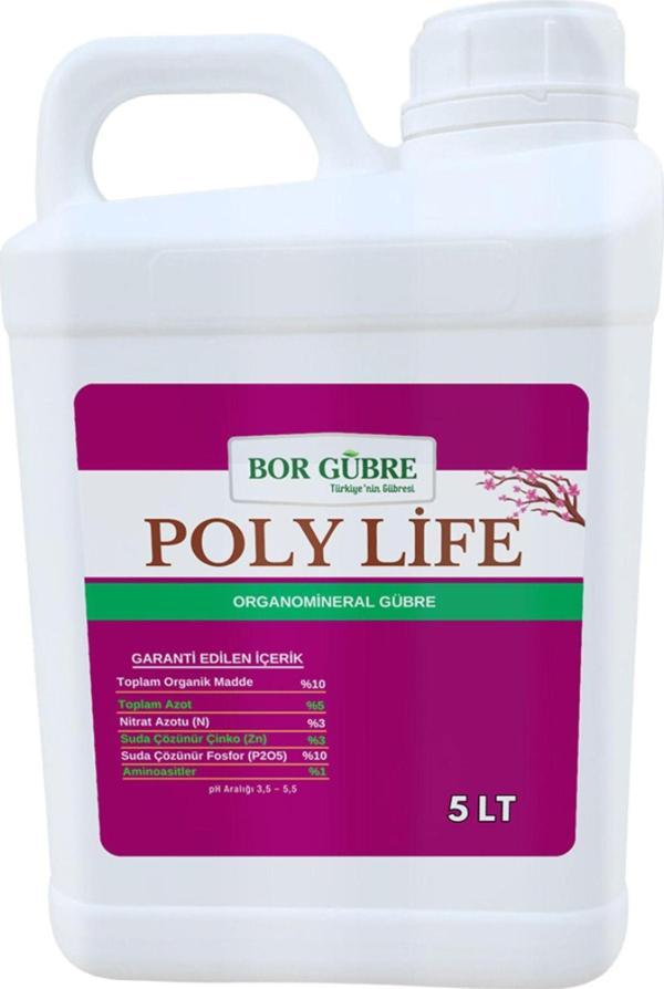Bor Gübre Polylife 5Lt Fosfor İçerik Sıvı - Image 1